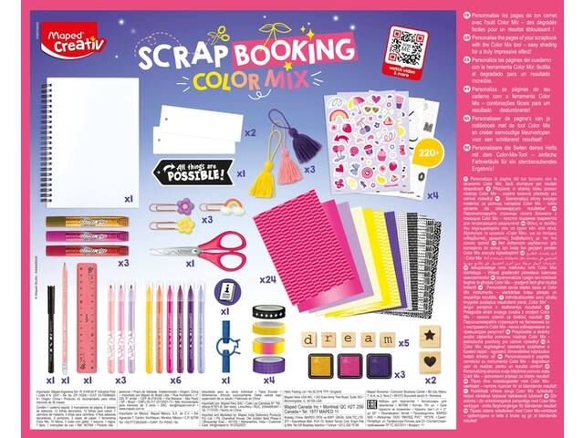 Scrapbookingset Maped Creativ Color Mix