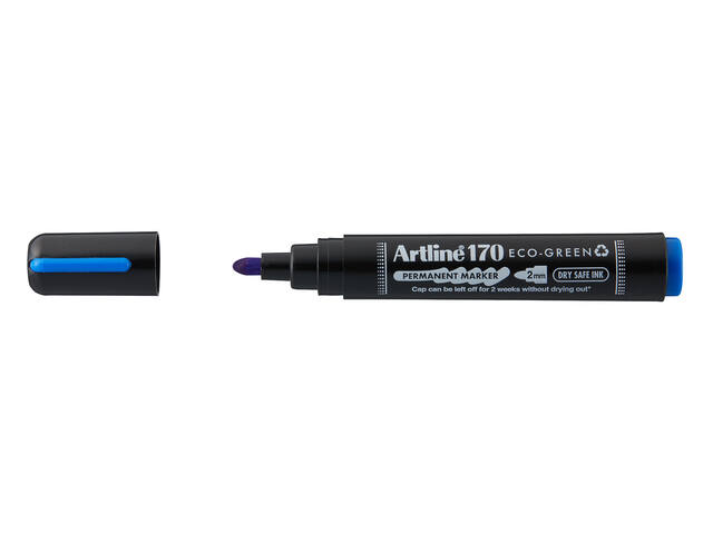Permanent marker Artline 170 Eco rond M blauw