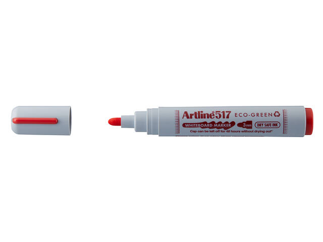 Whiteboardmarker Artline 517 Eco rond medium rood