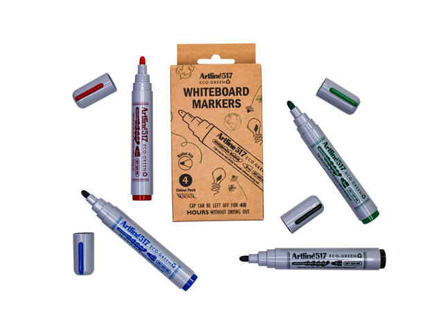 Whiteboardmarker Artline 517 Eco rond M ass 4st
