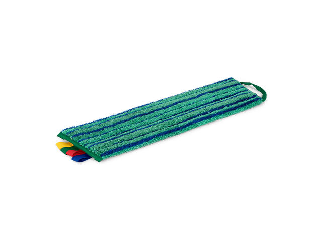 Vlakmop Greenspeed Velcro met schrobstroken 45cm