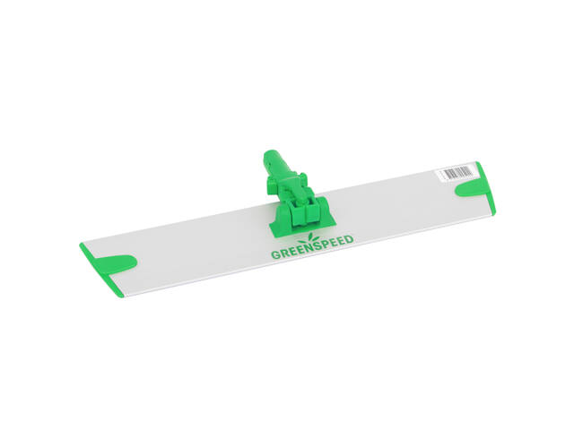 Vlakmopplaat Greenspeed Qline Velcro 40cm groen