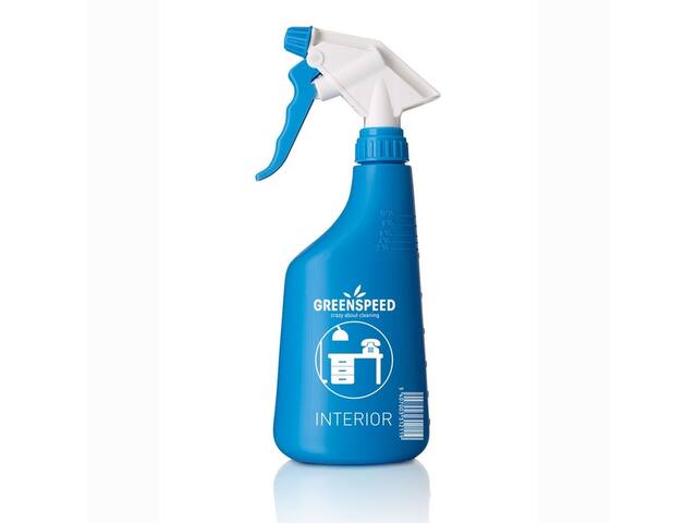 Sprayflacon Greenspeed interieur leeg blauw
