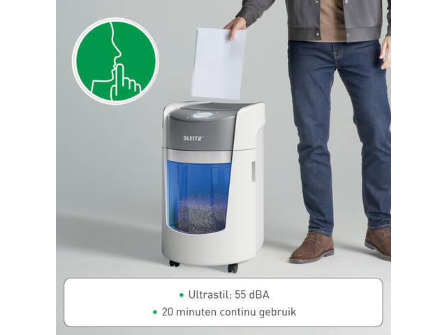 Papiervernietiger Leitz IQ OptiMax 350 Smal Office