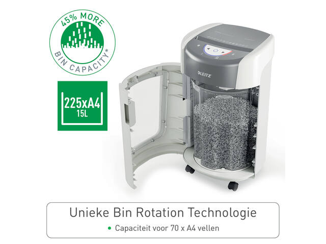 Papiervernietiger Leitz IQ OptiMax 225 Home Office