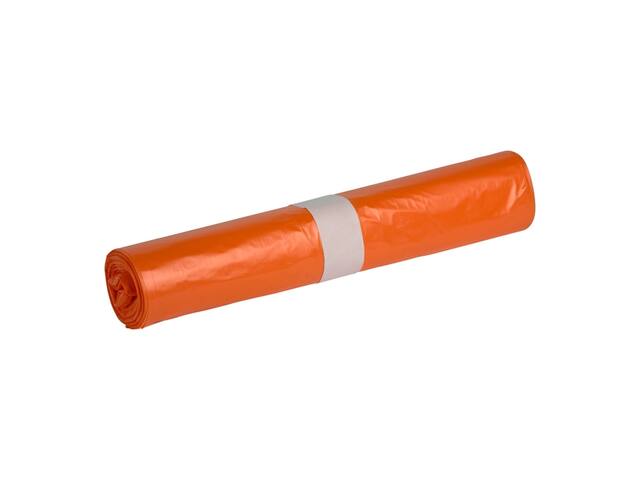 Afvalzak Propsac HDPE T23 58x100cm 70L oranje