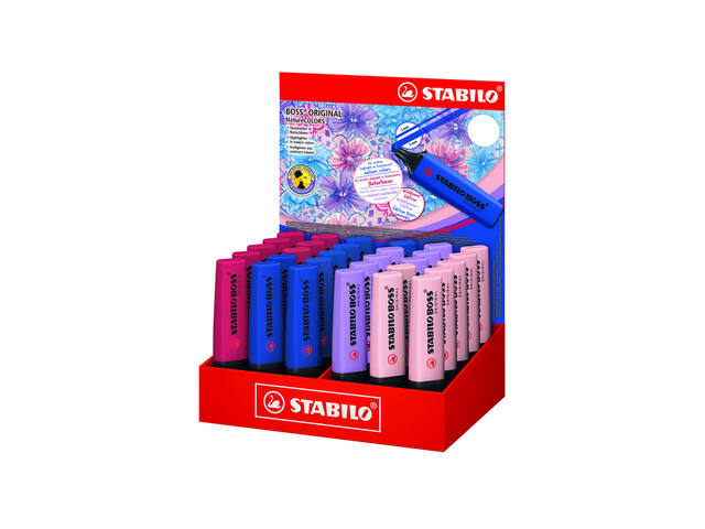 Markeerstift STABILO Boss Wildfl display groot ass