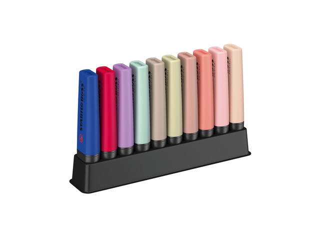 Markeerstift STABILO Boss Wildfl- Natu Co ass 10st
