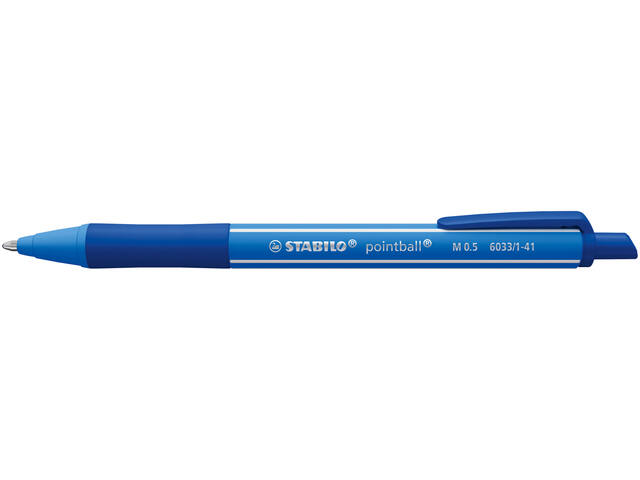 Balpen STABILO pointball colorful bl blist a 1st