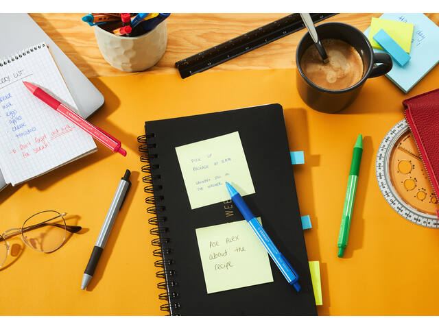 Balpen STABILO pointball colorful bl blist a 2st