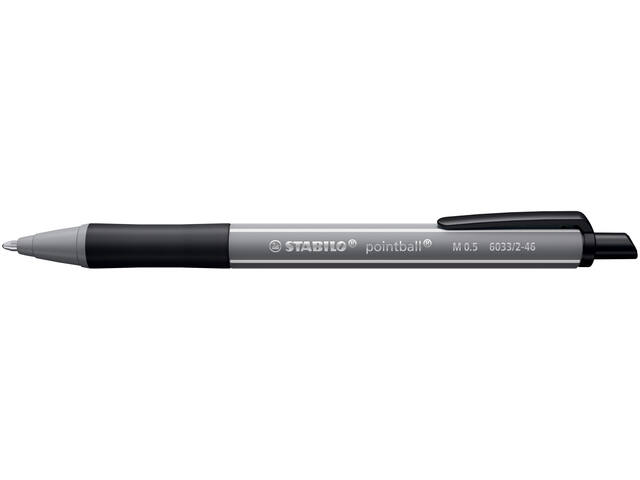 Balpen STABILO pointball colorful zw blist a 2st