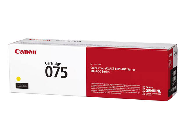 Tonercartridge Canon 075Y geel