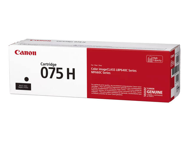 Tonercartridge Canon 075HBK zwart