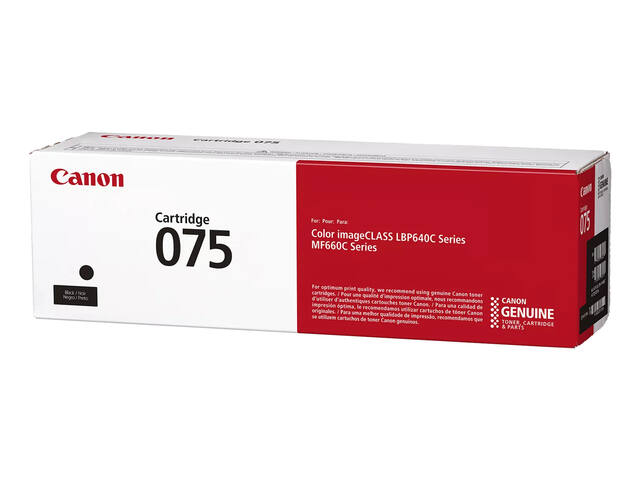 Tonercartridge Canon 075BK zwart
