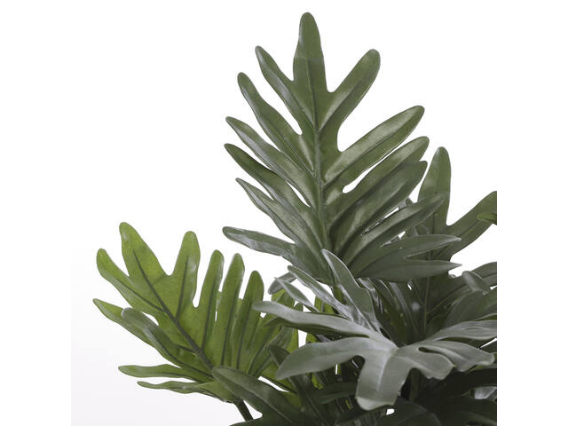 Kunstplant Mica Philodendron selloum groen in pot