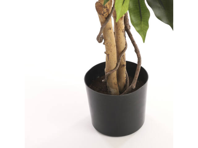 Kunstplant Mica Ficus groen in pot