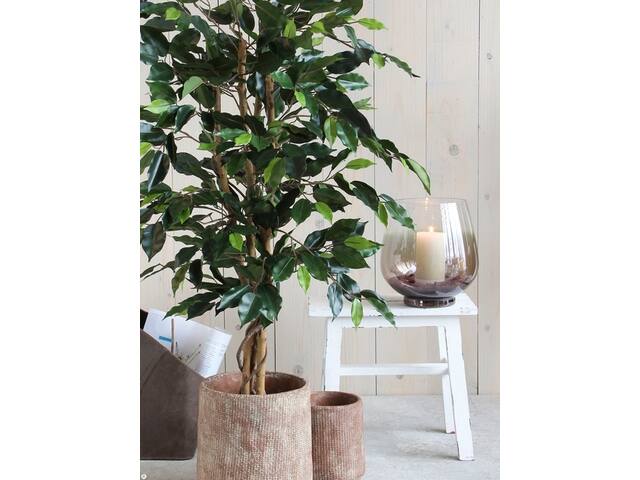 Kunstplant Mica Ficus groen in pot