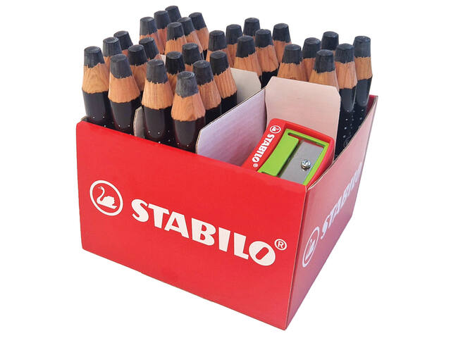 Whiteboardpotlood STABILO MARKdry 30st zwart