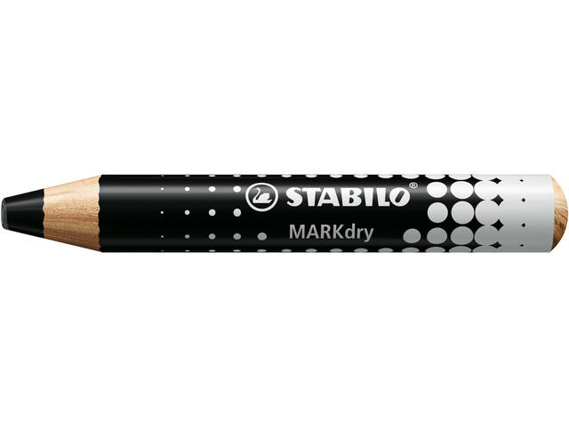Whiteboardpotlood STABILO MARKdry 30st zwart