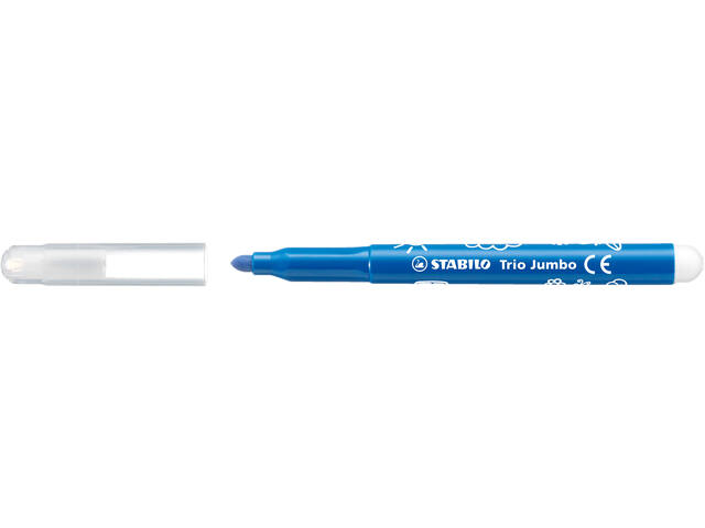 Viltstift STABILO Trio Jumbo 380 48st assorti