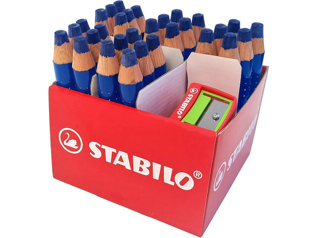 Whiteboardpotlood STABILO MARKdry 30st blauw