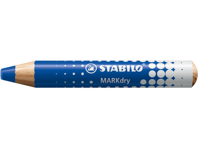 Whiteboardpotlood STABILO MARKdry 30st blauw