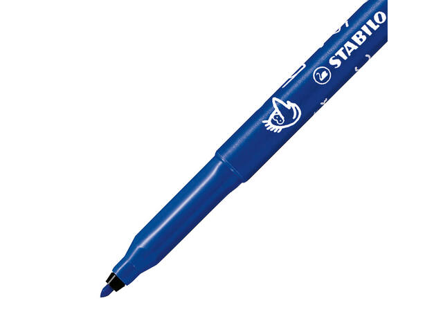 Viltstift STABILO Trio A-Z 378 240st assorti