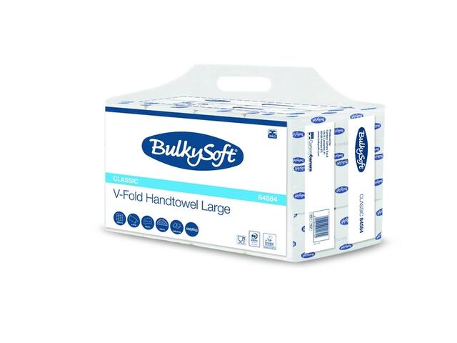 Handdoek BulkySoft Classic 12x250 vel 84584