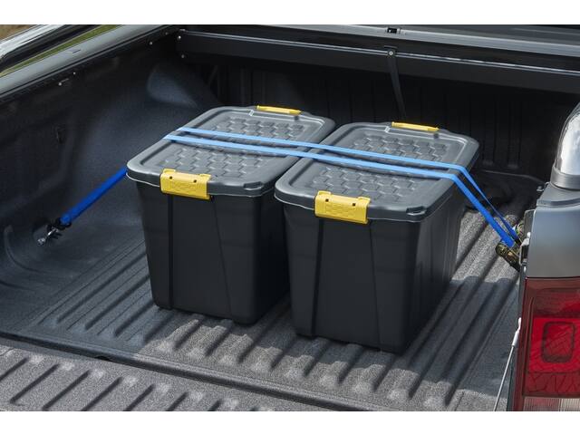 Opbergbox Bankers Box 60L met hndgr robuust zwart