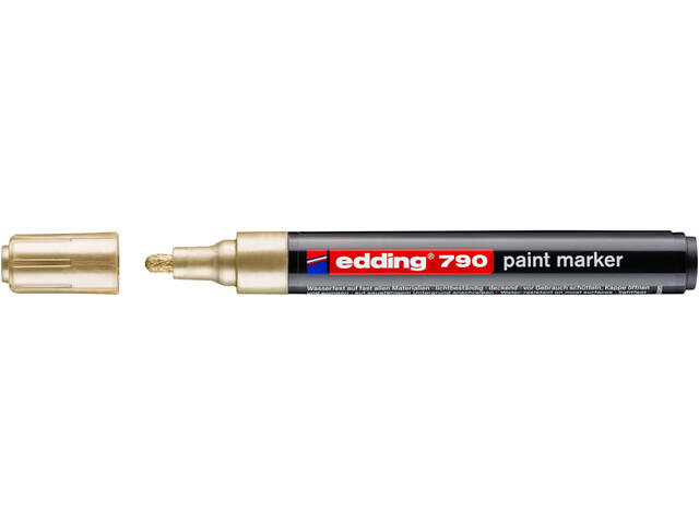 Paintmarker edding 790 alcoholbasis 2-3mm goud
