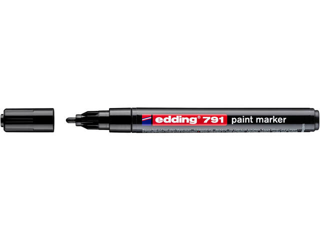 Paintmarker edding 791 alcoholbasis 1-2mm zwart