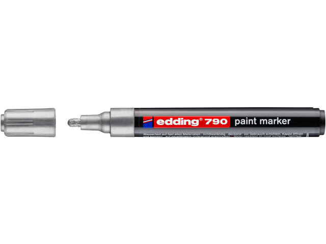 Paintmarker edding 790 alcoholbasis 2-3mm zilver