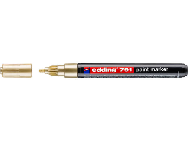 Paintmarker edding 791 alcoholbasis 1-2mm goud