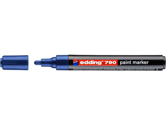 Paintmarker edding 790 alcoholbasis 2-3mm blauw