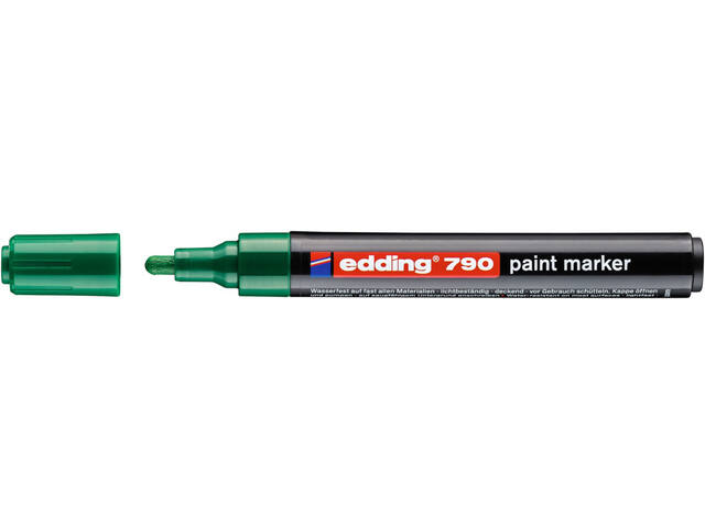Paintmarker edding 790 alcoholbasis 2-3mm groen