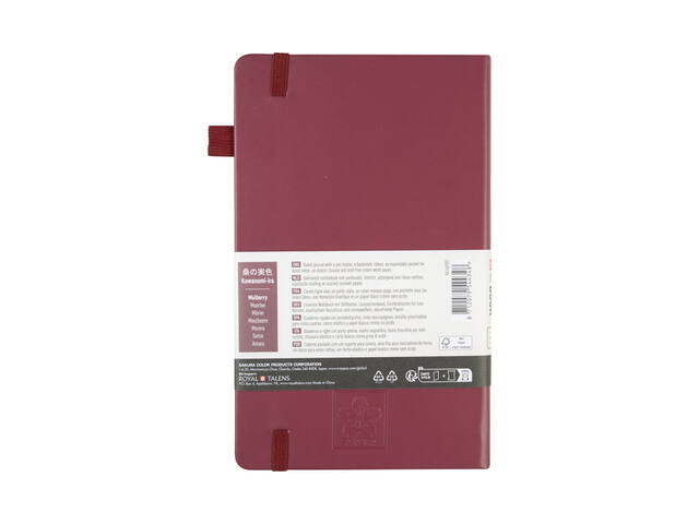 Notitieboek Sakura large lijn moerbei