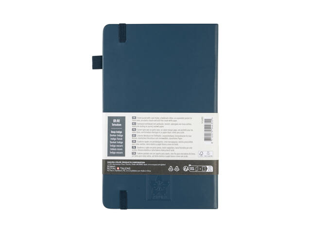 Notitieboek Sakura large lijn donker indigo