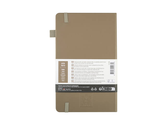 Notitieboek Sakura large lijn sintel
