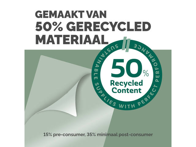 Lamineerhoes Fellowes A6 light gerecycled glans