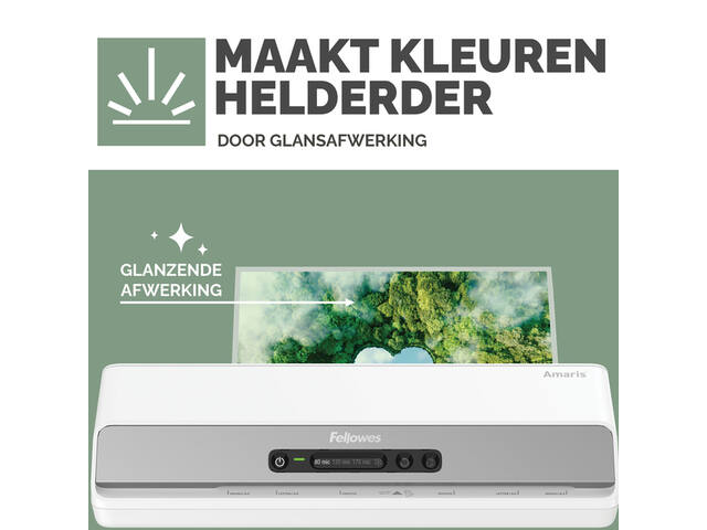 Lamineerhoes Fellowes A4 light gerecycled glans