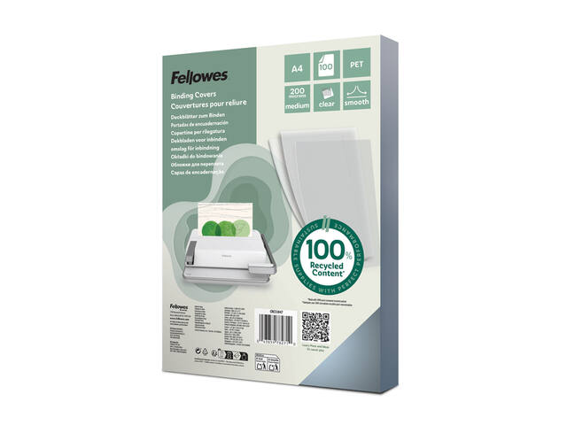 Voorblad Fellowes A4 PET 200micron