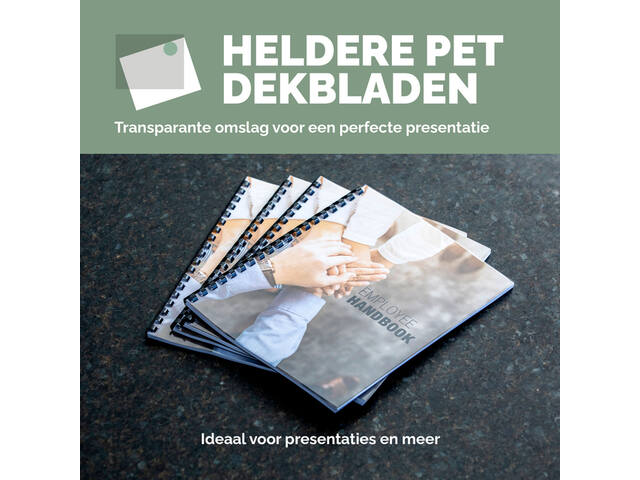 Voorblad Fellowes A4 PET 180micron
