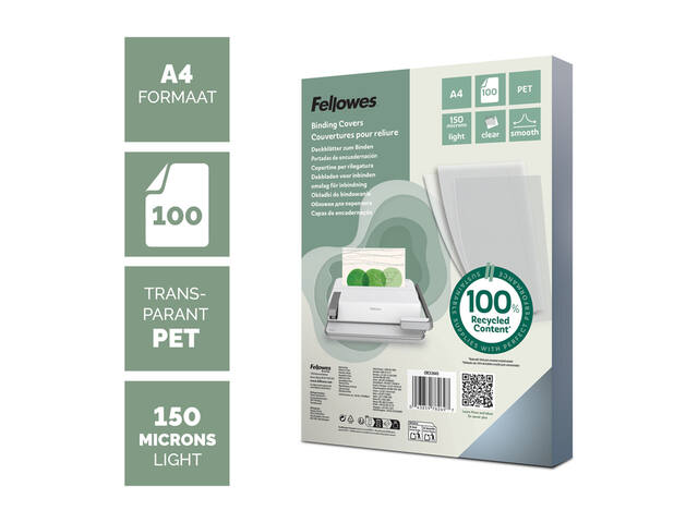 Voorblad Fellowes A4 PET 150micron