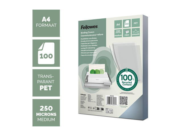 Voorblad Fellowes A4 PET 250micron