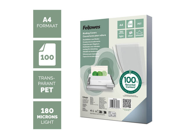 Voorblad Fellowes A4 PET 180micron