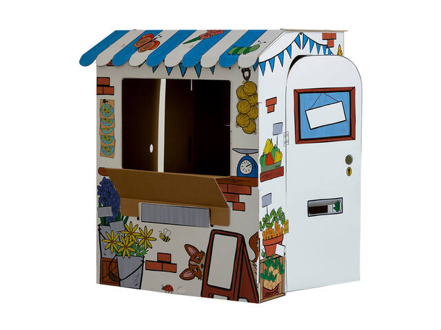 Kartonnen marktkraam XL Bankers Box Play