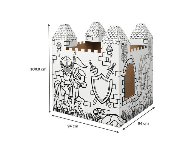 Kartonnen kasteel XL Bankers Box Play