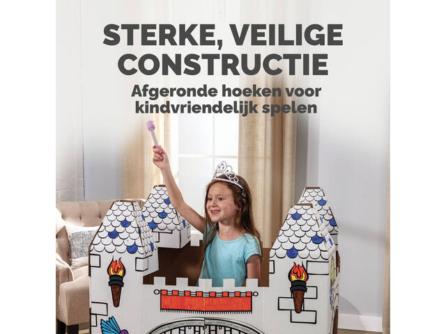 Kartonnen kasteel XL Bankers Box Play