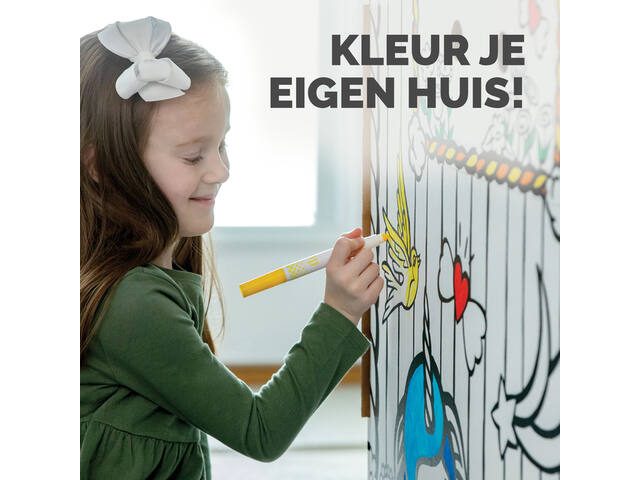 Kartonnen speelhuis XL Eenhoorn Bankers Box Play