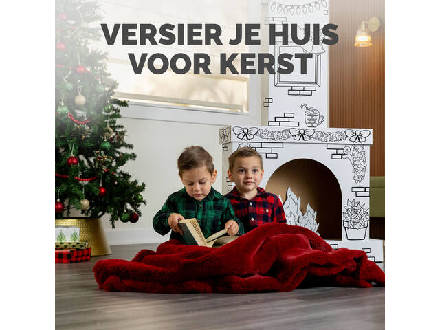 Kartonnen openhaard XL Bankers Box Play